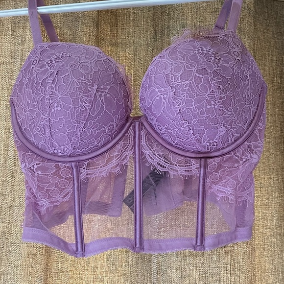 Victoria Secret purple corset top - Picture 1 of 2
